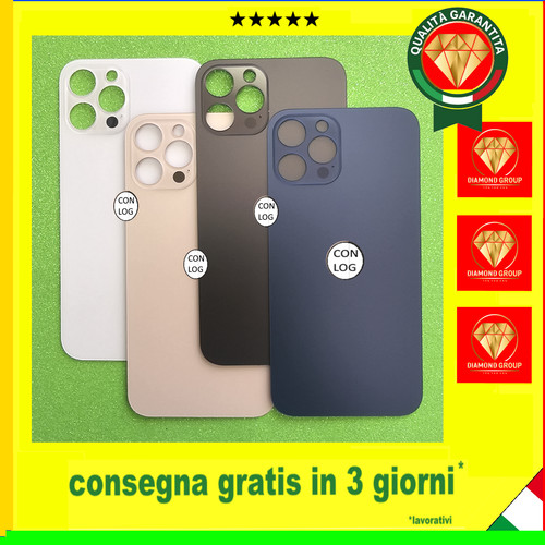 Back cover scocca vetro iphone - cover,