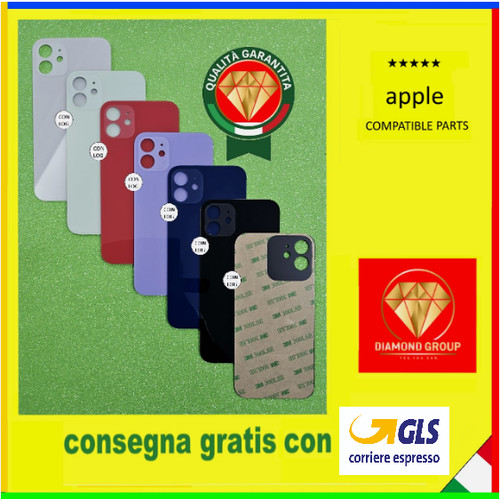 Spedita con gls vetro scocca - con, gls*