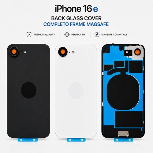Vetro posteriore iphone 16e - vetro,